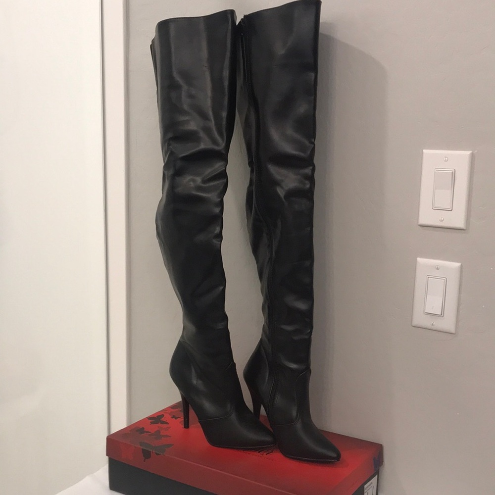 Pleaser Seduce 3024. Size 8.  Black